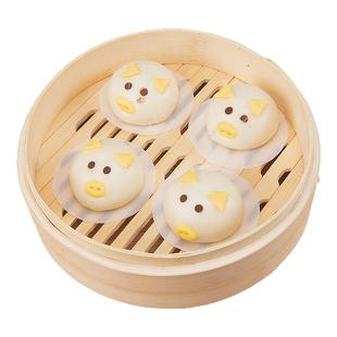 蒸包子的垫纸一次性蒸笼纸蒸屉专用不粘家用食品级面包蒸馒头纸垫