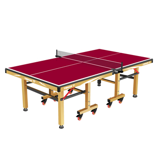 TIBHAR德国挺拔乒乓球桌室内可折叠乒乓球桌标准型乒乓球台面板