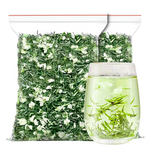 【一斤500g】茉莉花茶毛尖绿茶2024新茶浓香型飘雪花茶散装多规格