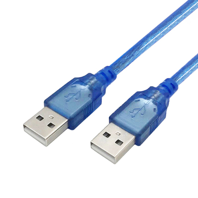 适用威纶通USB双公头下载线