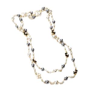 项链女长款韩版时尚多层珍珠挂链毛衣挂件配饰秋冬流行新款装饰链