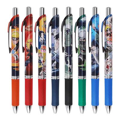 联名速干中性笔pentel顺滑按动