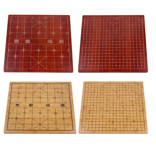 象棋单独棋盘加厚木质围棋五子棋盘大号象棋盘19路棋盘比赛木棋盘