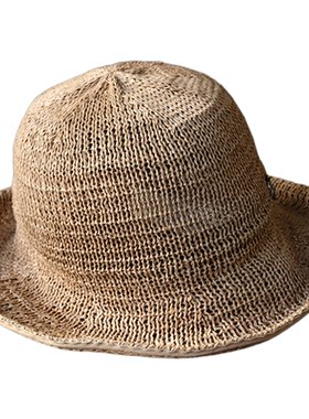 小野商收藏级极细拉菲草帽