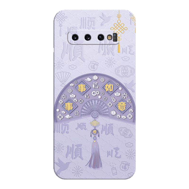 适用三星S10-4G手机壳送挂绳