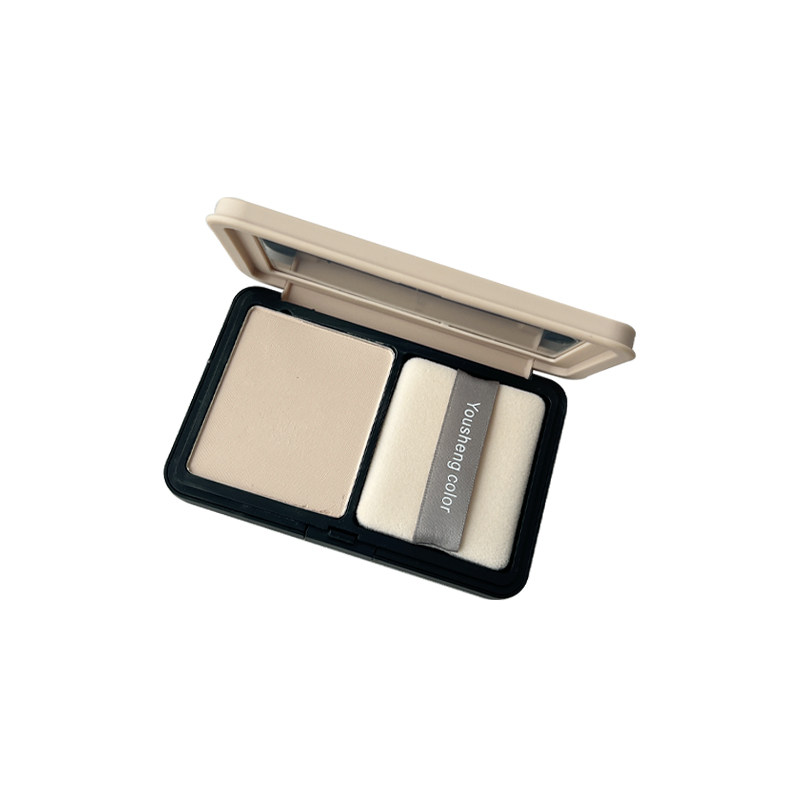 makeupforever玫珂菲粉饼粉扑蜜粉干粉脸上定妆化妆方形植绒粉扑
