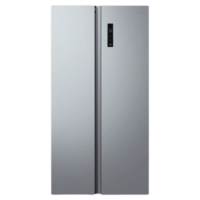 美的571升双变频对开双开门冰箱