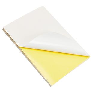 整箱A4不干胶标签纸A3A5铜版纸210*297mm空白哑面光面喷墨牛皮纸PET透明不干胶打印纸内切定制贴纸工厂批发价