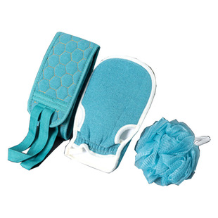 强力搓背手套搓澡巾套装家用女洗浴后背搓泥搓灰洗澡神器浴球男士