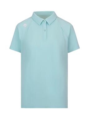 DESCENTE迪桑特WOMEN’S TRAINING系列女士吸湿速干短袖POLO衫T恤