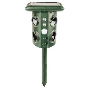 超声波驱狗神器驱猫鼠器长效太阳能驱黄鼠狼野猪蝙蝠鸟动物驱赶器