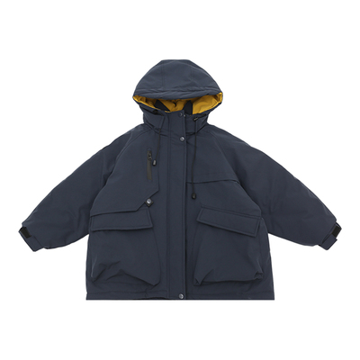 男童棉服外套冬装加厚棉衣冲锋衣