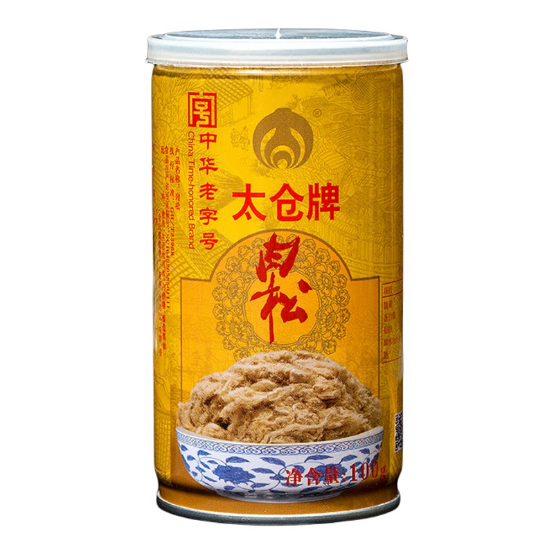 太仓肉松中华老字号白粥拍档