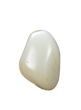 雪玉轩籽料无修原石手把件