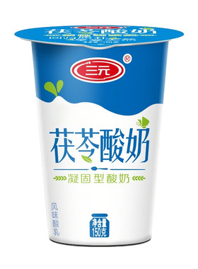 三元茯苓酸奶风味酸乳三元