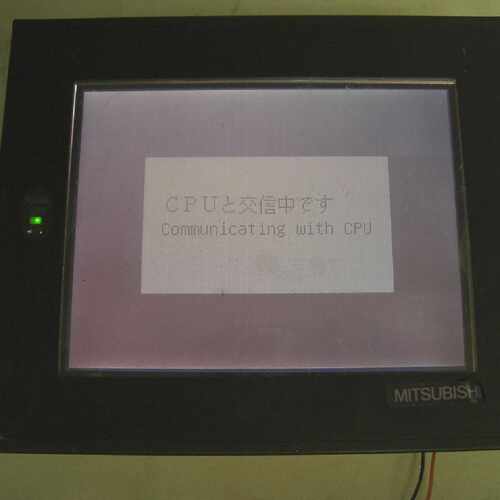 Mitsubishi A951GOT-LBD-M3 graphic operation terminal