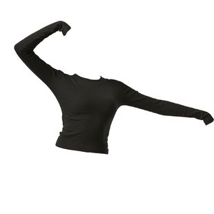 共妍圆领基础款现代舞蹈生老师艺考演出形体练基本功服装艺考上衣