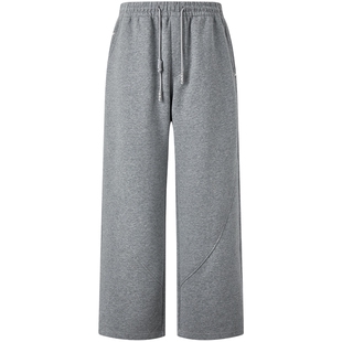 CHINISM丨空气层针织运动长裤男春季男士直筒休闲裤/CXHB34N1056