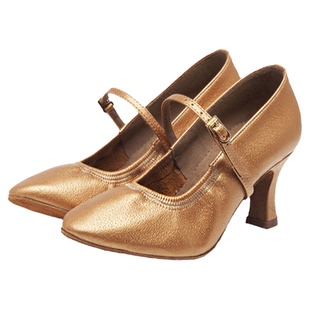 贝蒂摩登鞋女士真皮软底专业华尔兹舞鞋国标舞交谊演出女舞鞋125