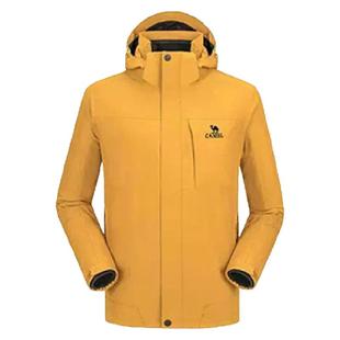 骆驼三合一冲锋衣男女装2025新款秋可拆卸内胆户外防水防风加绒登