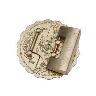 全铜/结婚樟木箱子锁扣实木首饰盒子搭扣老式木箱牌箱扣木箱铜活