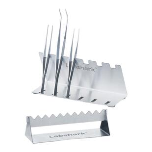 Labshark实验室不锈钢器具搁置架镊子收纳架组培接种工具置物架子