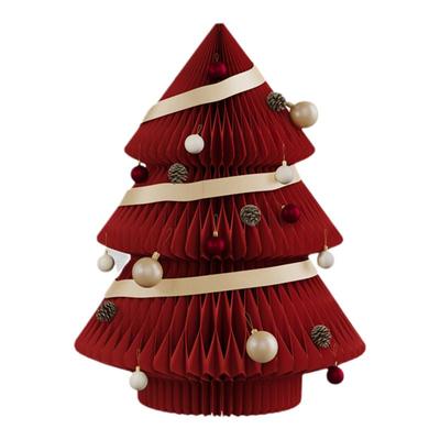 十八纸圣诞树家用迷你套餐橱窗