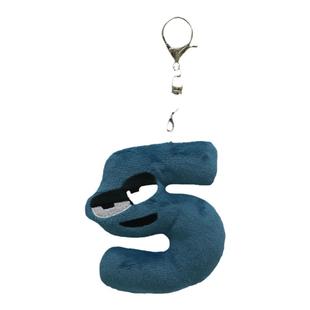 阿拉伯数字毛绒玩偶儿童益智启蒙玩具0-9创意小挂件Alphabet Lore