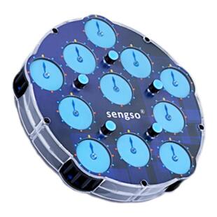 圣手魔表三四五磁力磨盘魔盘魔友顺滑比赛专用绿色限量益智玩具