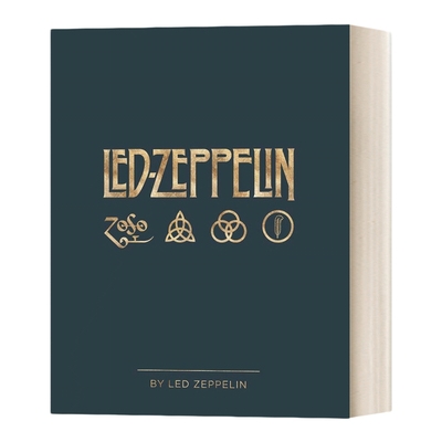 英文原版 Led Zeppelin by Led Zeppelin 齐柏林飞艇 50周年官方纪念集 精装画册 英文版 进口英语原版书籍