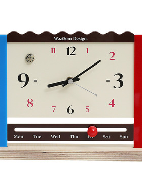 ins风高级感摆台式桌面时钟