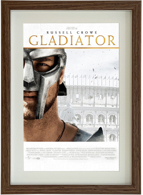 经典电影角斗士海报照片相框挂画摆台壁画书房文艺复古装饰画礼物
