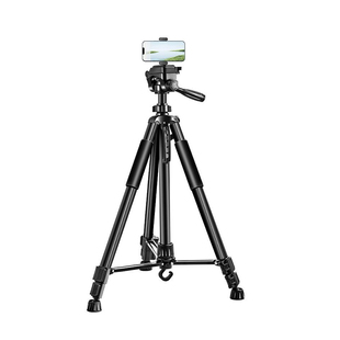 手机支架vlog视频自拍照专用双机位多机位带补光灯多功能铝合金家用抖音网红主播专业防抖落地式三脚架手机架