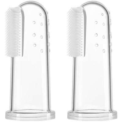 婴儿硅胶指套牙刷宝宝清舌苔神器