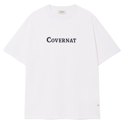 COVERNAT韩国小众设计感短袖T恤