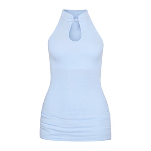 一乐galpower赛博东方可露丽可拆胸垫中式国风带打底裤连衣裙女