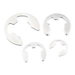 卡簧卡环e型卡簧挡圈304不锈钢开口卡扣M1.2M2.5M3M4M5M6M8M10M15