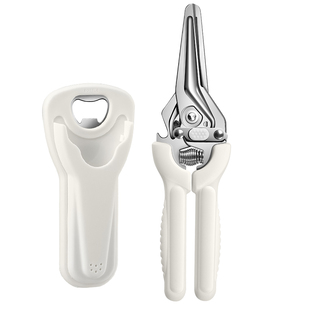 德国进口厨房剪刀专用多功能强力鸡骨剪子家用不锈钢食物剪刀磁吸