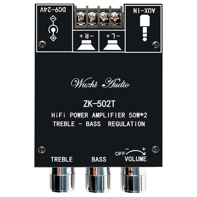 ZK-502T50W*2立体声功放板模块