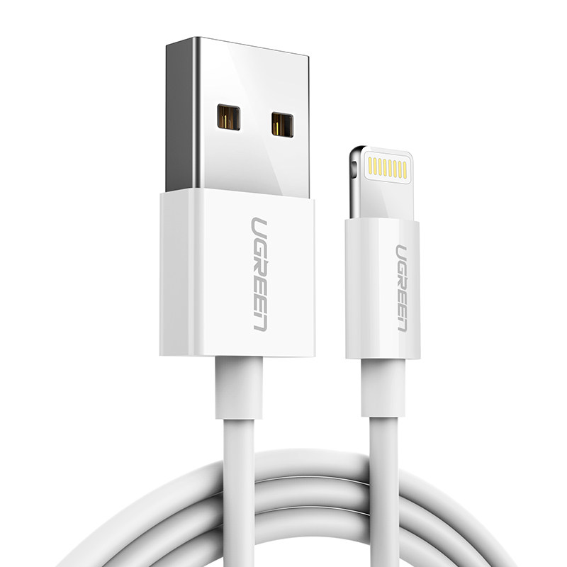 绿联UGREEN苹果手机平板数据线iphoneX充电器线MFI认证适用于苹果