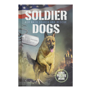 【现货】军犬1:空袭搜救 Soldier Dogs 1: Air Raid Search and Rescue英文儿童绘本原版图书进口书籍Sutter, Marcus