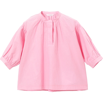 播童装复古宽松立领棉花式上衣