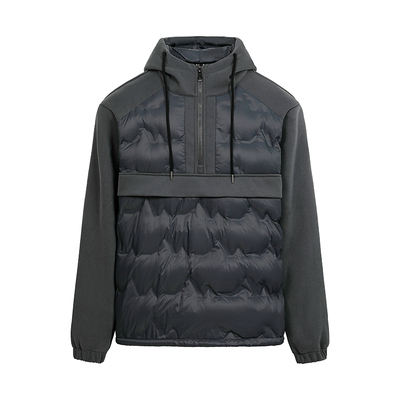 秋冬季轻薄羽绒服男款卫衣风