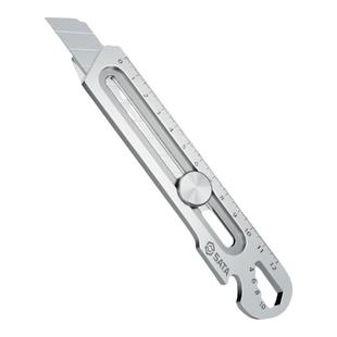 世达美工刀不锈钢多功能重型加厚18mm刀片全钢壁纸刀开箱刀架