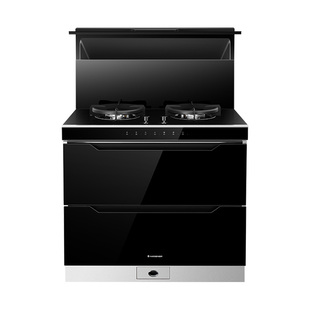 火星人ET28BX氧气系列集成灶家用厨房消毒柜一体油烟机燃气灶套装