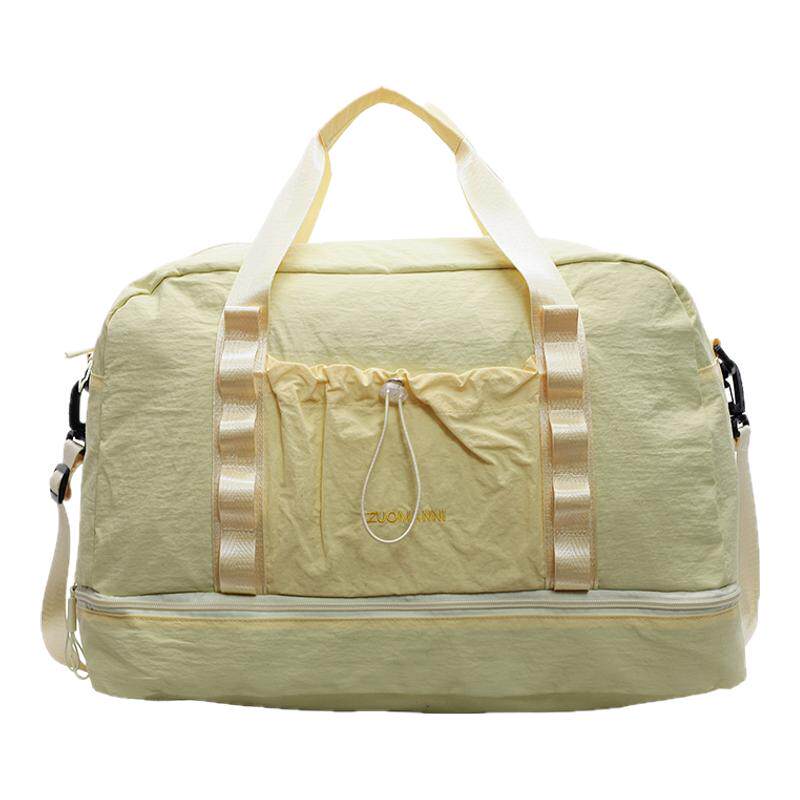 大容量手提短途旅行包女时尚轻便防水旅游包收纳行李袋运动健身包