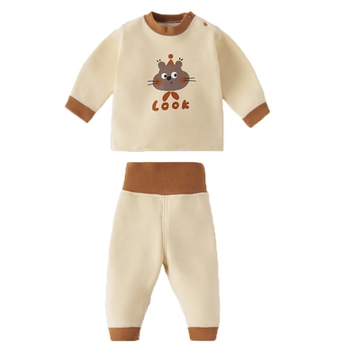 婴儿衣服德绒加厚加绒打底贴身