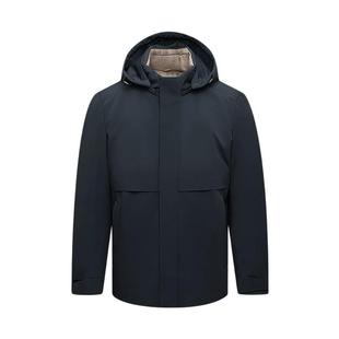 HLA/海澜之家可脱卸内胆羽绒服25秋冬新可拆卸帽一衣多穿外套男