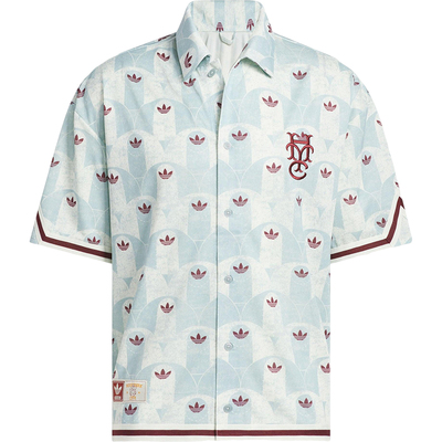 Adidas/阿迪达斯正品三叶草男女时尚休闲运动短袖衬衫JC5974