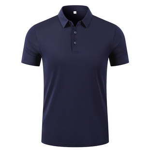 高端冰氧棉4s店工作服polo衫定制印logo企业公司销售工装t恤订制